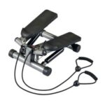 Body sculpture bs1320 stepper avec cordes élastiques argenté noir